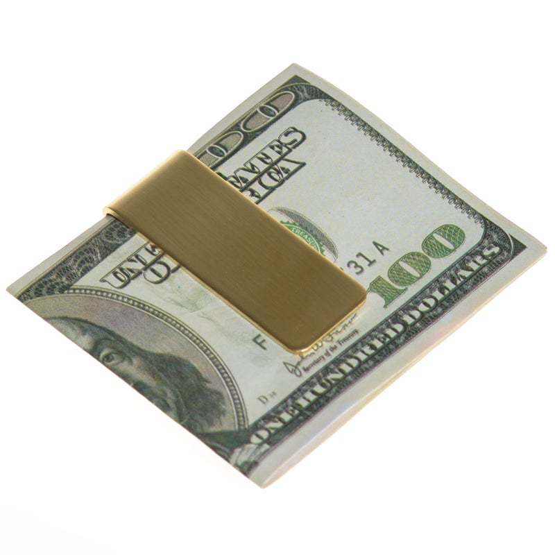 CKLT مشبك نقود، مشبك نقدي، محفظة أنيقة وعملية، مادة نحاسية، حامل بطاقات ائتمان أنيق وآمن للاستخدام في العمل والمدرسة والحياة اليومية - Image 5